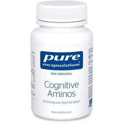 Weiße Pillenflasche mit der Aufschrift "Cognitive Aminos".